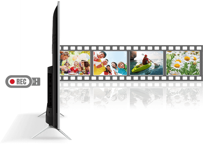 Record Live Free To Air Tv To An External Portable - Led-backlit Lcd Display (704x498), Png Download