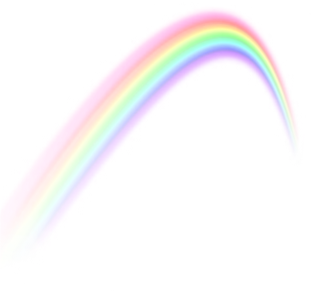 Roswag Sticker - Arc En Ciel Png (1024x983), Png Download