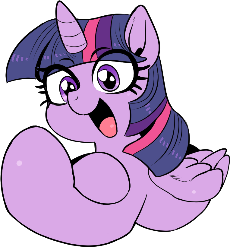 Nekubi, Cute, Flexing, Open Mouth, Pony, Safe, Simple - Cartoon (819x860), Png Download