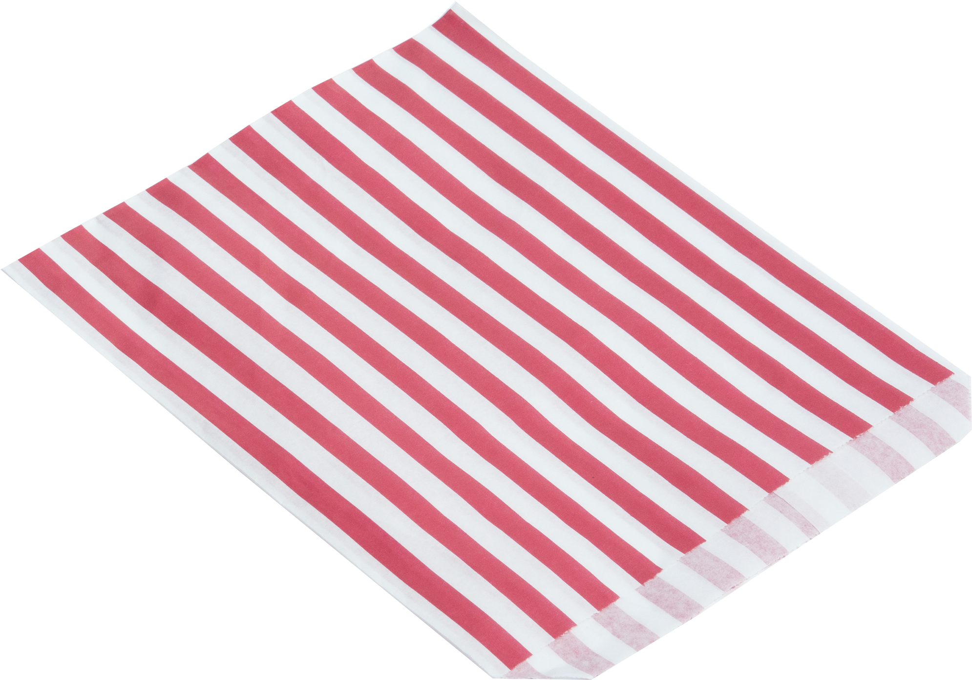 1000 7″ X 9″ Red & White Stripe Paper Bags - Paper (3000x2000), Png Download