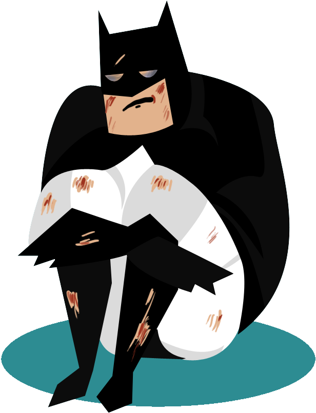 2 The Human Body Has Its Limits - Real Batman (772x968), Png Download