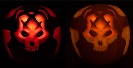 Old Man Of The Mountain - Jack-o'-lantern (563x563), Png Download