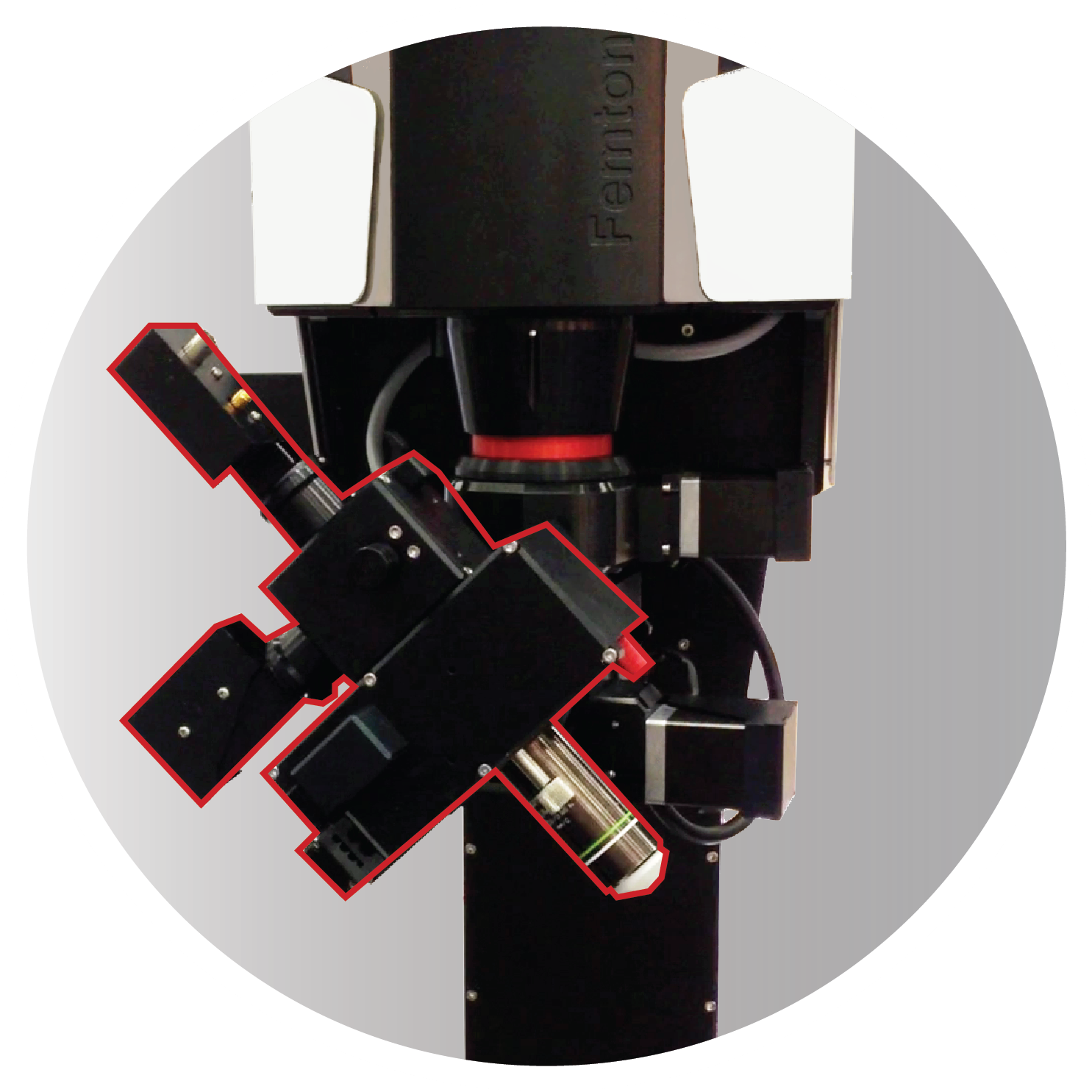 Tilting Objective Unit - Electronics (2085x2085), Png Download