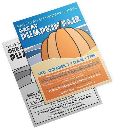 Nags Head Pumpkin Fair Flier - Flyer (626x600), Png Download