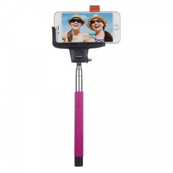 Kitvision Extendable Selfie Stick With Built In Bluetooth - Selfie (600x600), Png Download