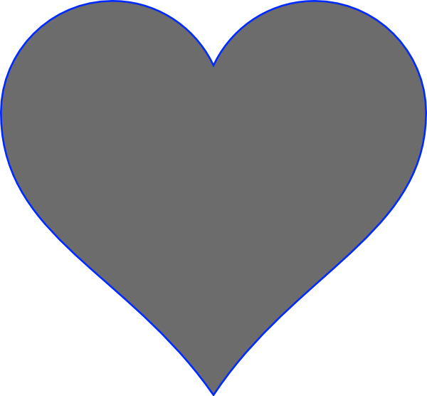 This Free Clip Arts Design Of Heart Png (600x556), Png Download