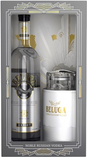 Beluga Vodka Caviar Set (516x774), Png Download
