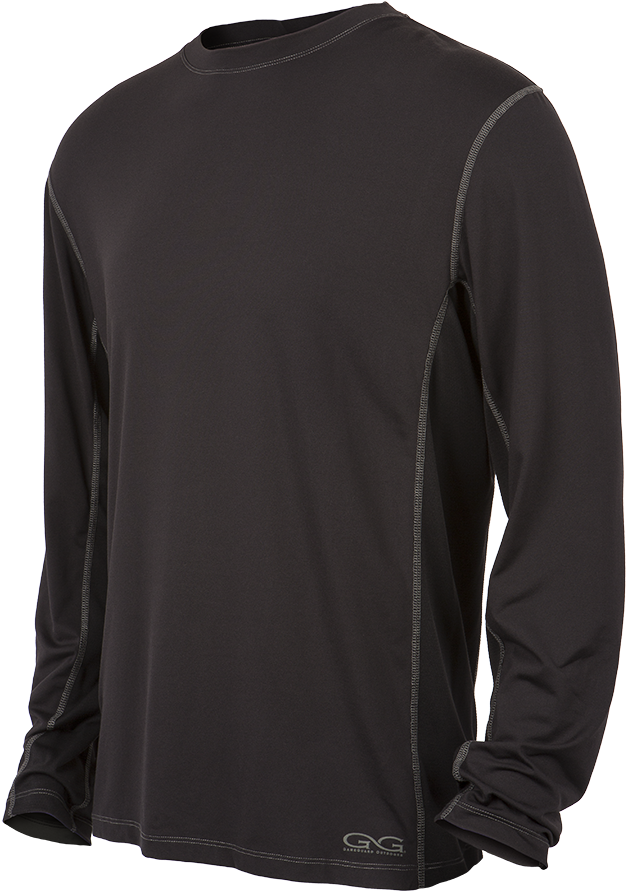 Gameguard Men's Caviar Long Sleeve Performance Tee - Long-sleeved T-shirt (1000x1000), Png Download