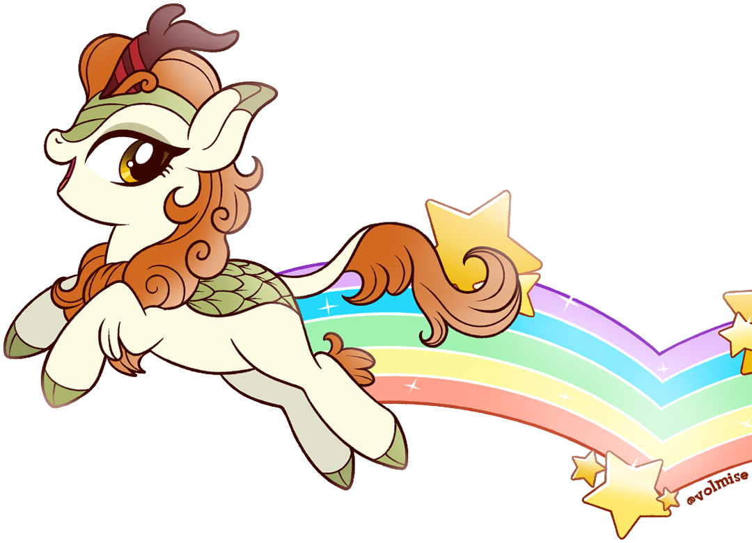 Autumn Blaze - Cartoon (1080x781), Png Download