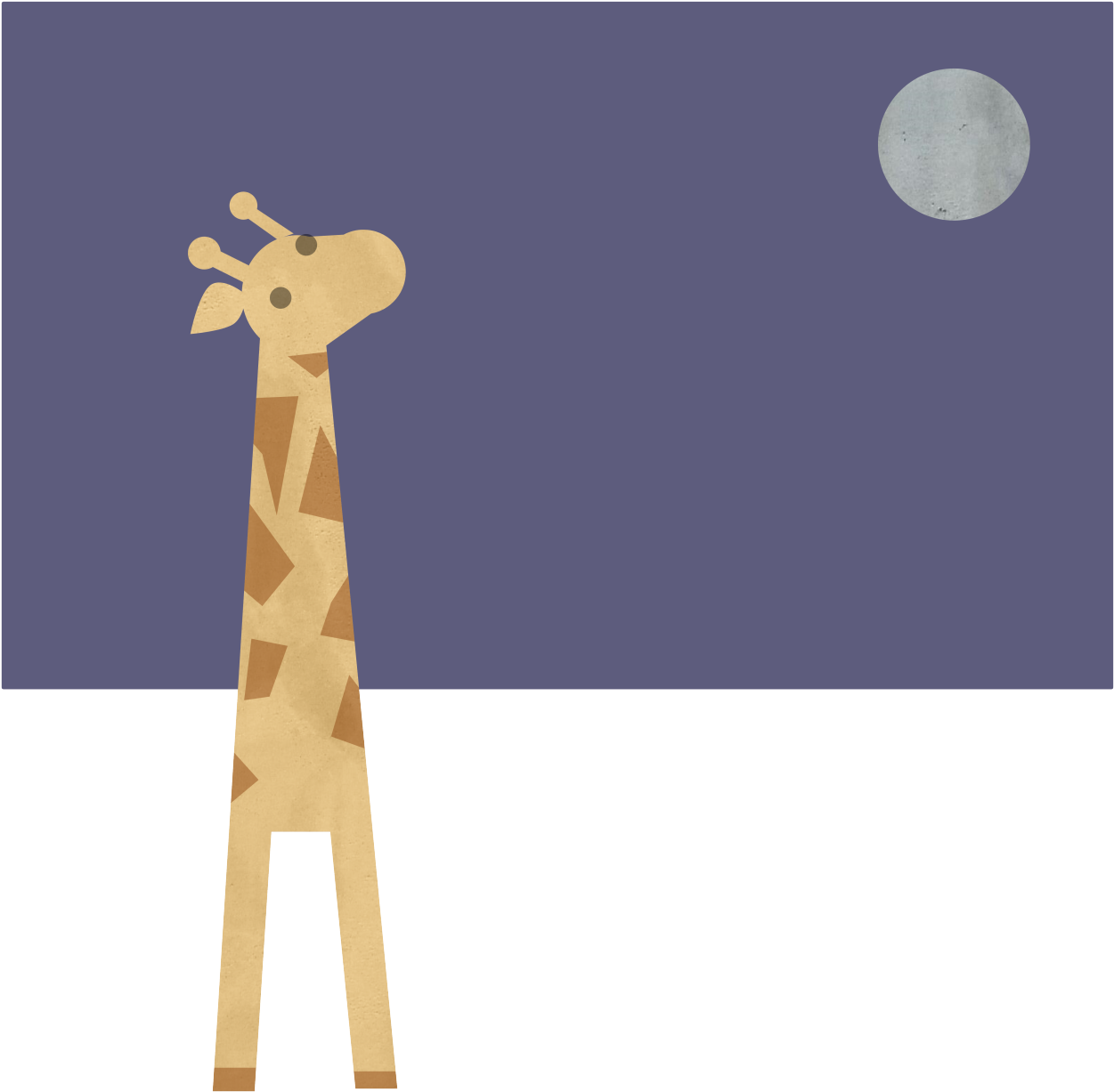 Reading Jon Klassen's I Want My Hat Back Made Me Want - Giraffe (1280x1256), Png Download