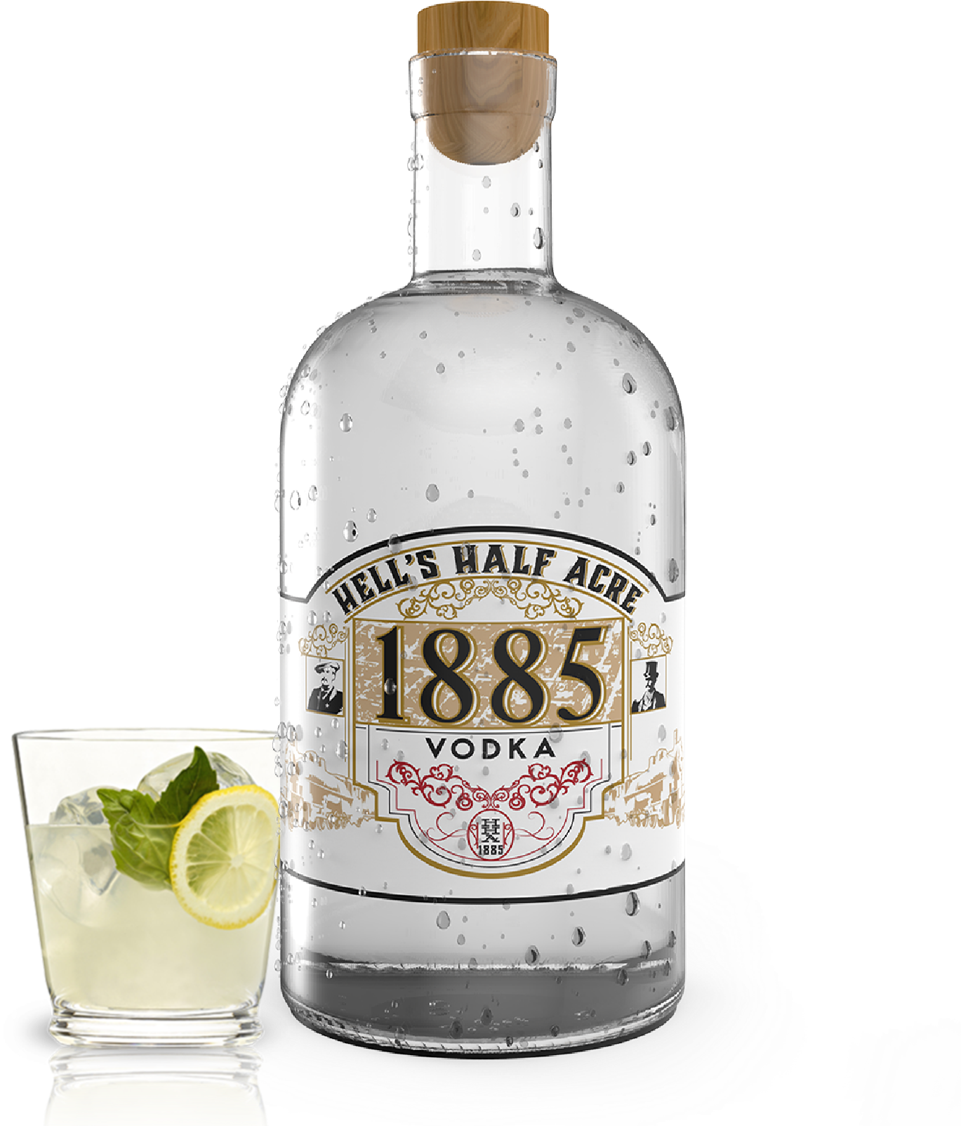 Tall Texan - Glass Bottle (2664x1704), Png Download