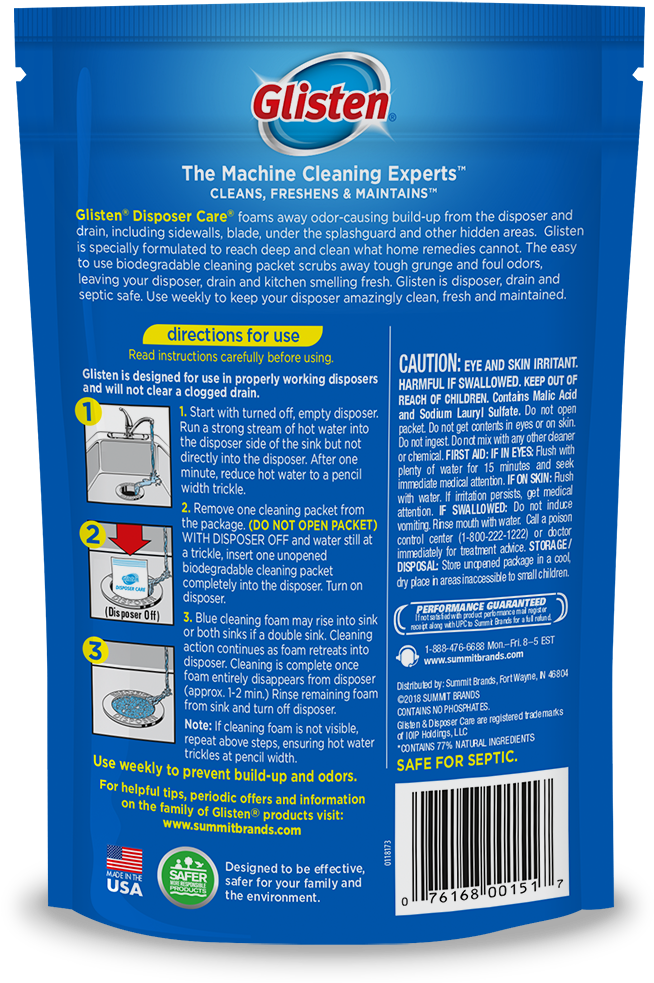 Glisten - Dishwasher Magic (675x1024), Png Download