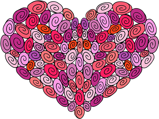 It's Your Heart You Can Color Like You Want - Heart (640x640), Png Download