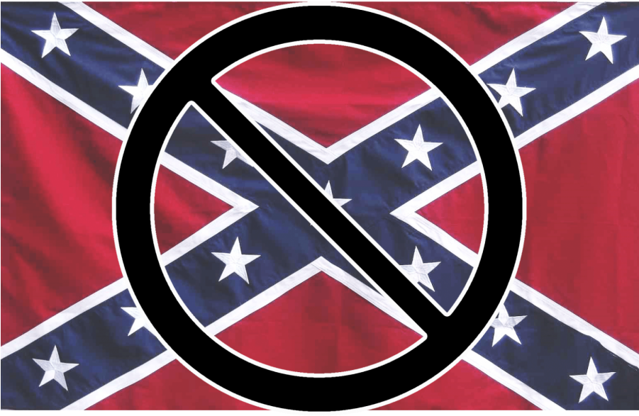 Hate, Not Heritage - Confederate Flag Patch (900x607), Png Download