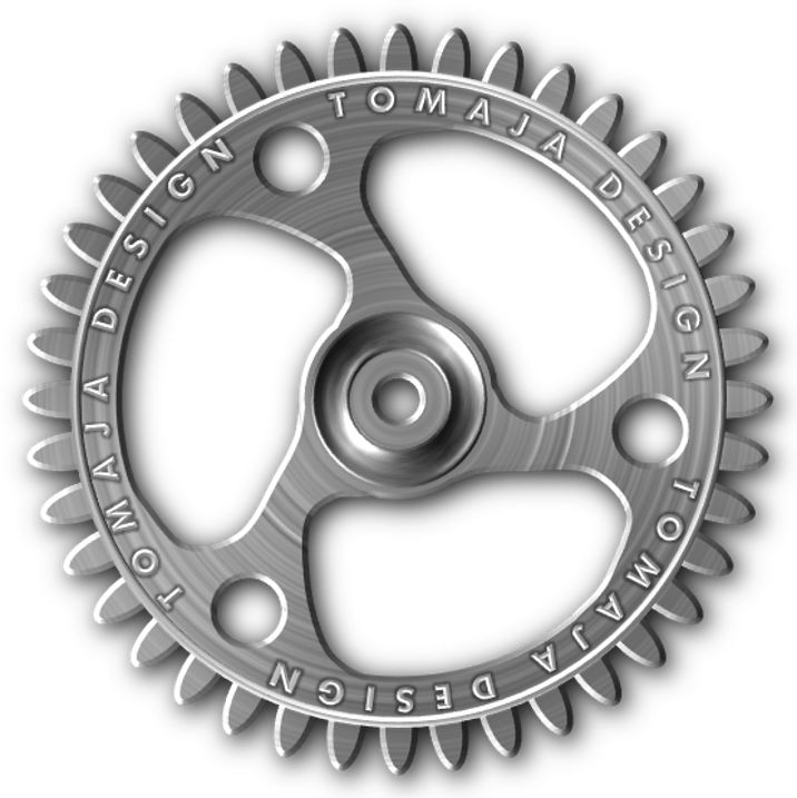 [tomaja Micro Video Tutorial] How To Draw A Gear In - Gears Realistic Png (716x717), Png Download