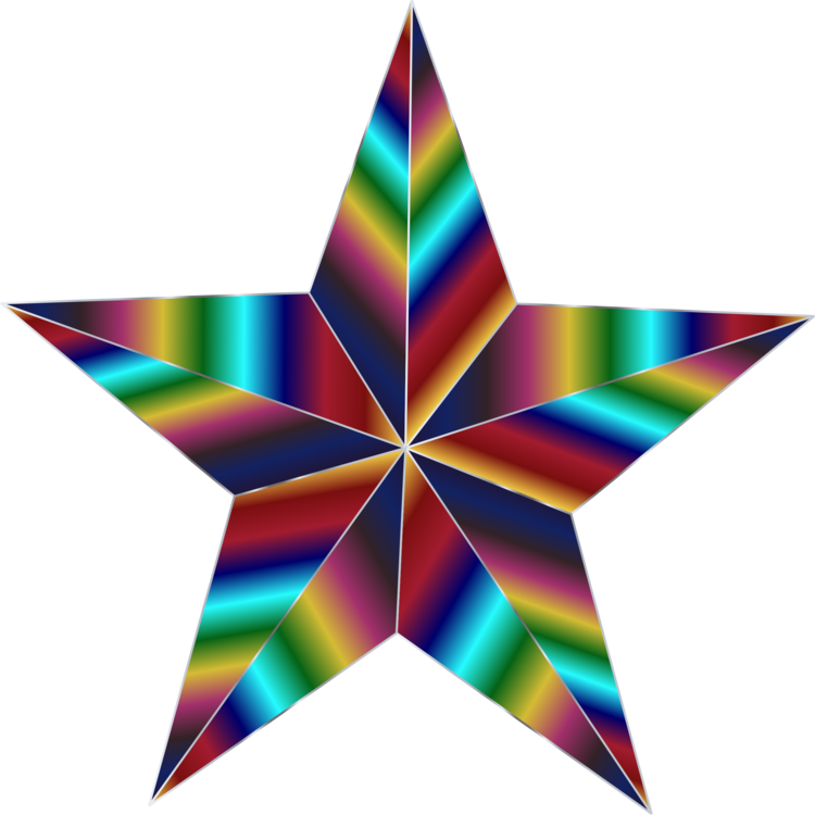 Star Of Bethlehem Computer Icons Symmetry Gold - Christmas Day (750x750), Png Download