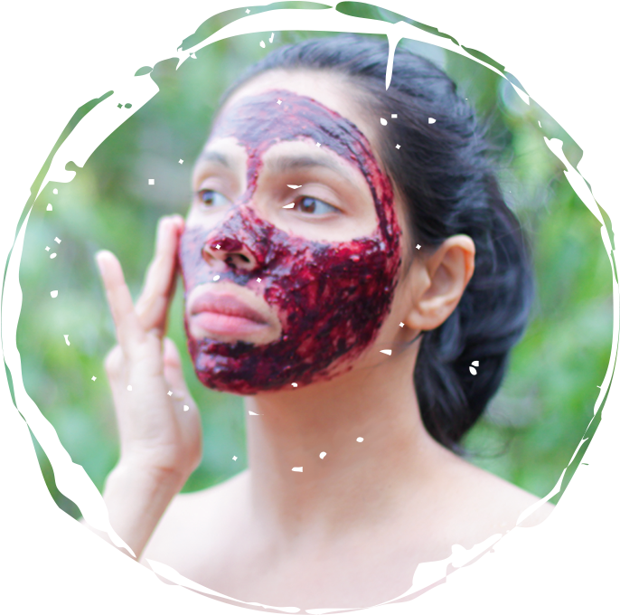 Mix Powdered Face Mask With Mixing Agent Provided To - Blood (700x700), Png Download