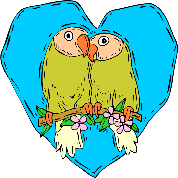 Lady And The Tramp - Love Bird Gif (750x728), Png Download