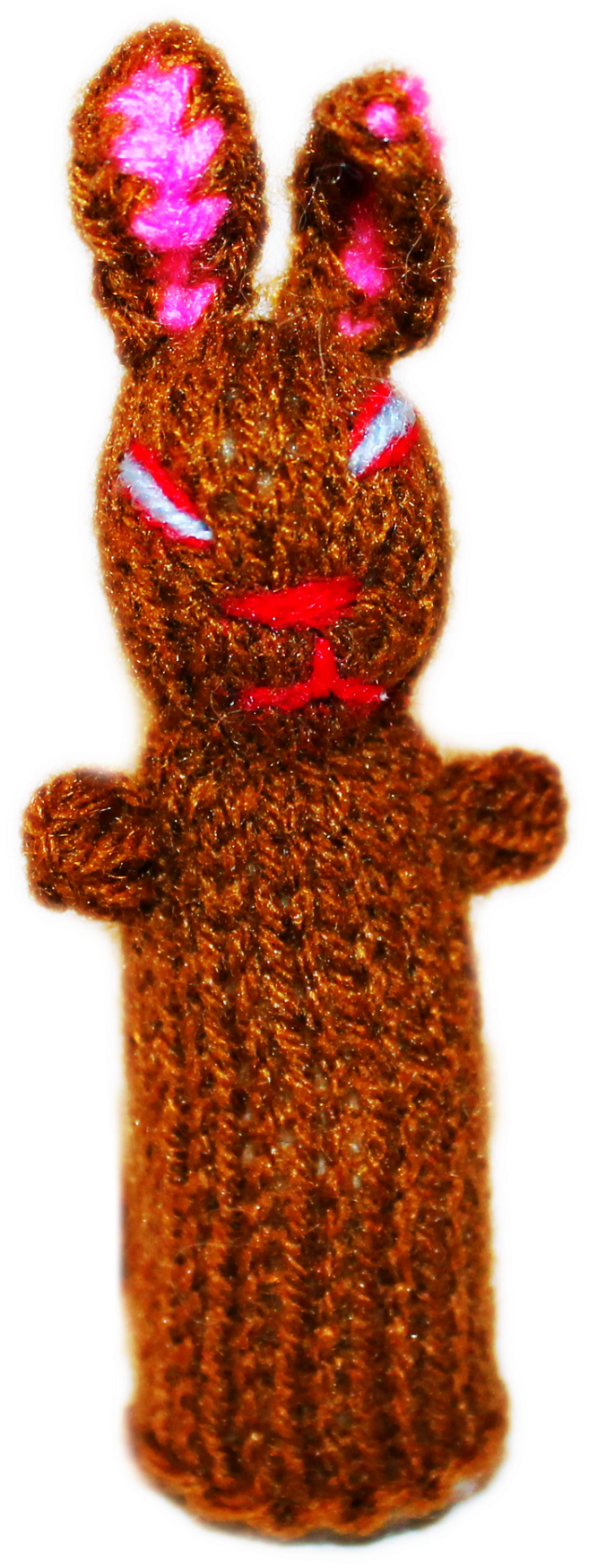 Chocolate Easter Bunny Finger Puppet (1920x1920), Png Download