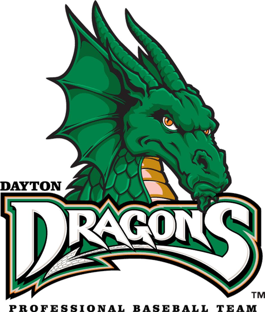The Minor League Baseball Franchise The Dayton Dragons - Dayton Dragons Logo (1920x1080), Png Download