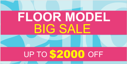 Display Floor Model Big Floor Model Sale - Graphic Design (560x560), Png Download