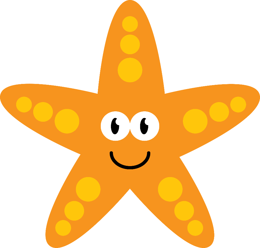 Danielle M - Printable Sea Creatures Pattern (900x860), Png Download