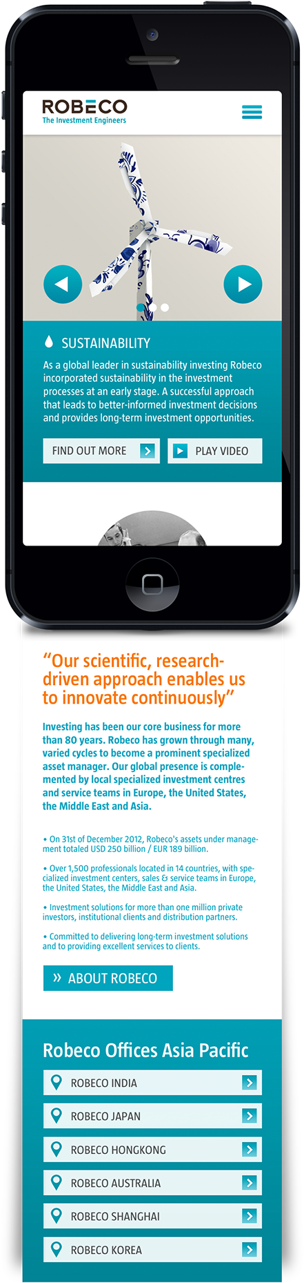 Portfolio Review Japan Behance Rotterdam Wijze Agency - Iphone (600x2002), Png Download