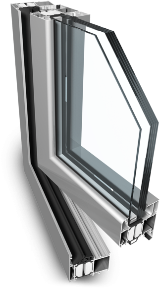Hensfort Pe 78ei Aluminum Fire Protective Systems Are - Sash Window (607x600), Png Download