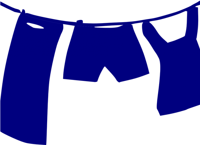 Fashion Clipart Clothing Rack - Clothes Line (640x480), Png Download