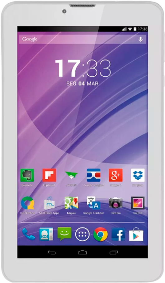Tablet M7 3g Quad Core Camera Wi Fi Tela 7 Memoria - Tablet Multilaser M7s Quad Core Rosa (1000x1000), Png Download