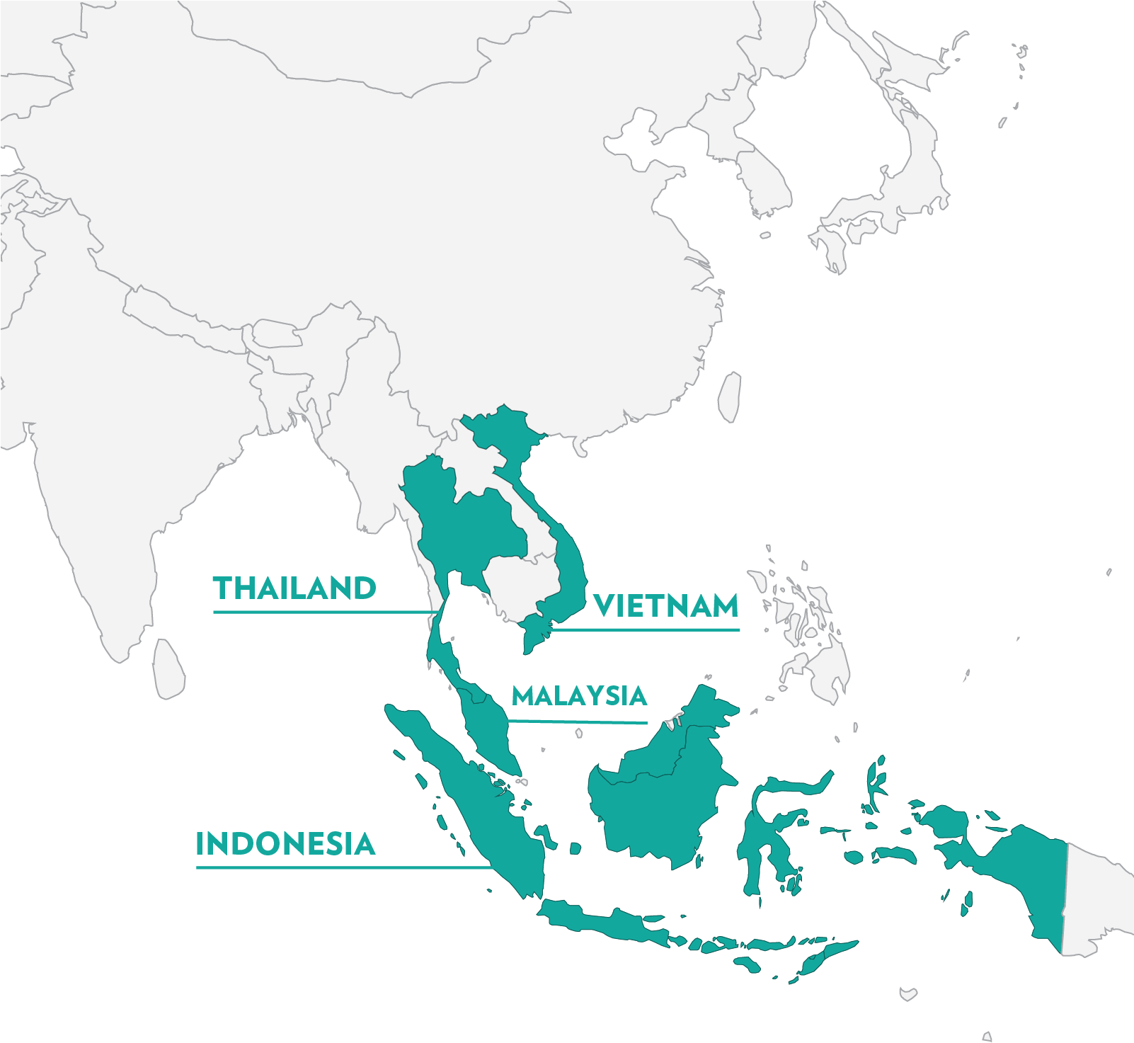 Original - Shape Of Asia (1601x1538), Png Download