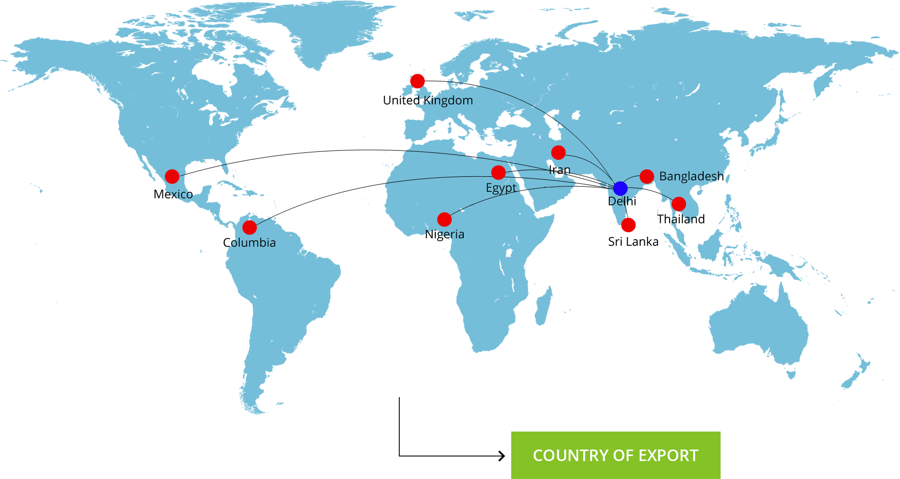 Country-map - World Map Silhouette (2000x1078), Png Download
