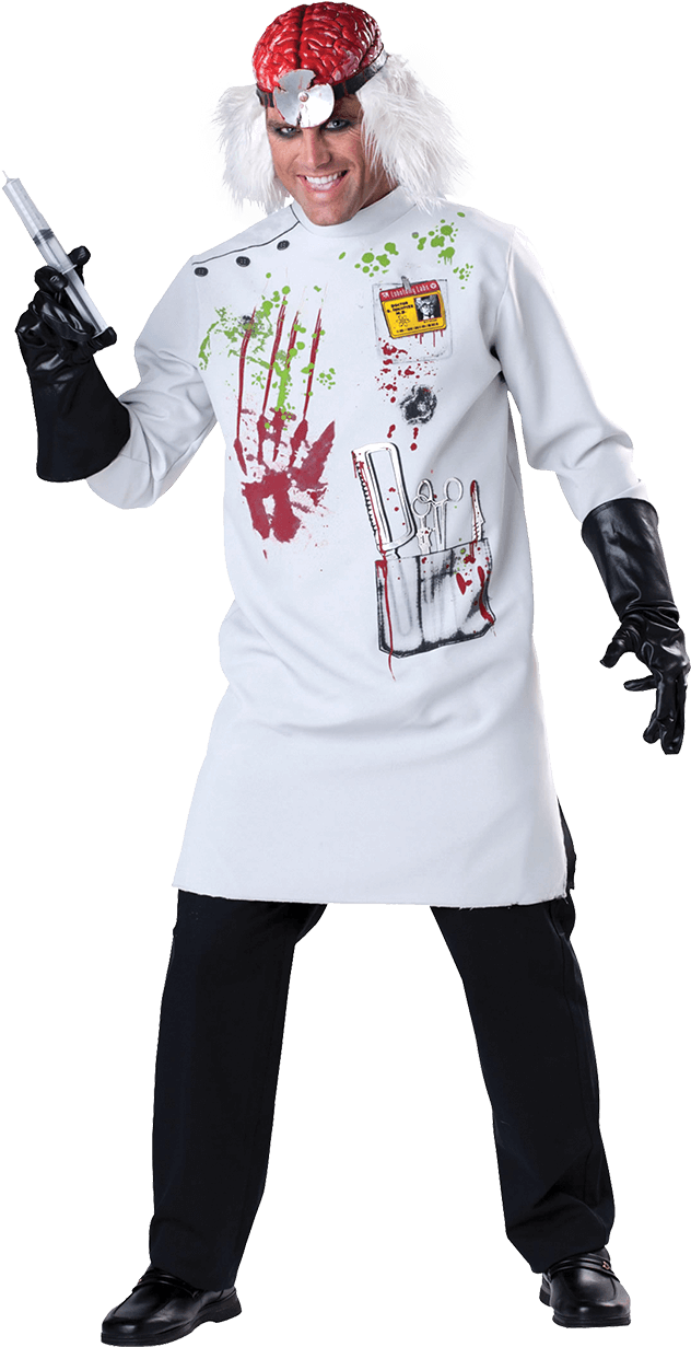 Mad Scientist - Mad Scientist Fancy Dress (800x1268), Png Download