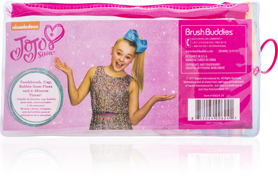 Load Image Into Gallery Viewer, Brush Buddies Jojo - Girl (1299x1680), Png Download