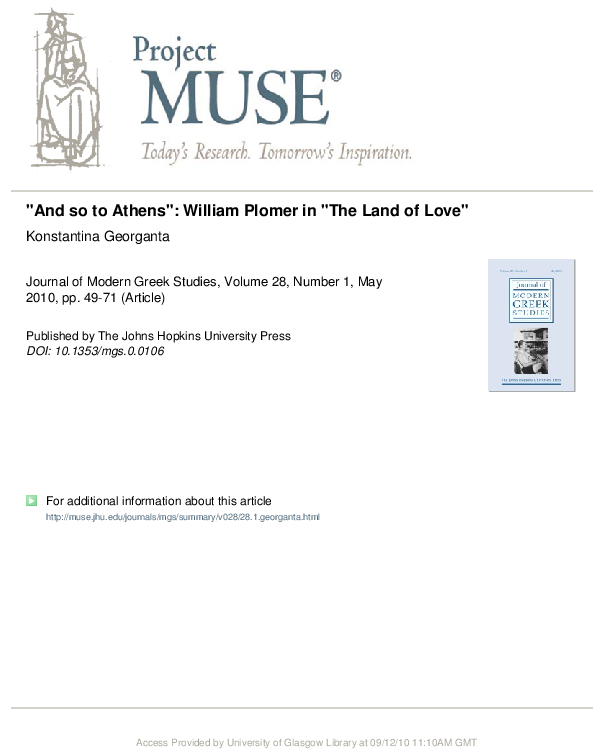 Pdf - '“ - Project Muse (612x792), Png Download
