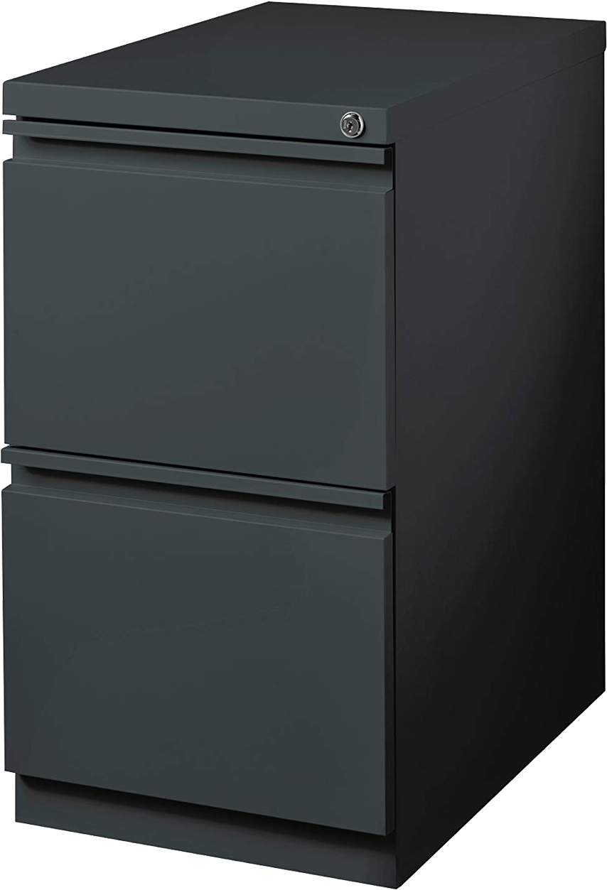 Premium 2-drawer Mobile Locking Filing Cabinet/pedestal - Filing Cabinet (1600x1600), Png Download