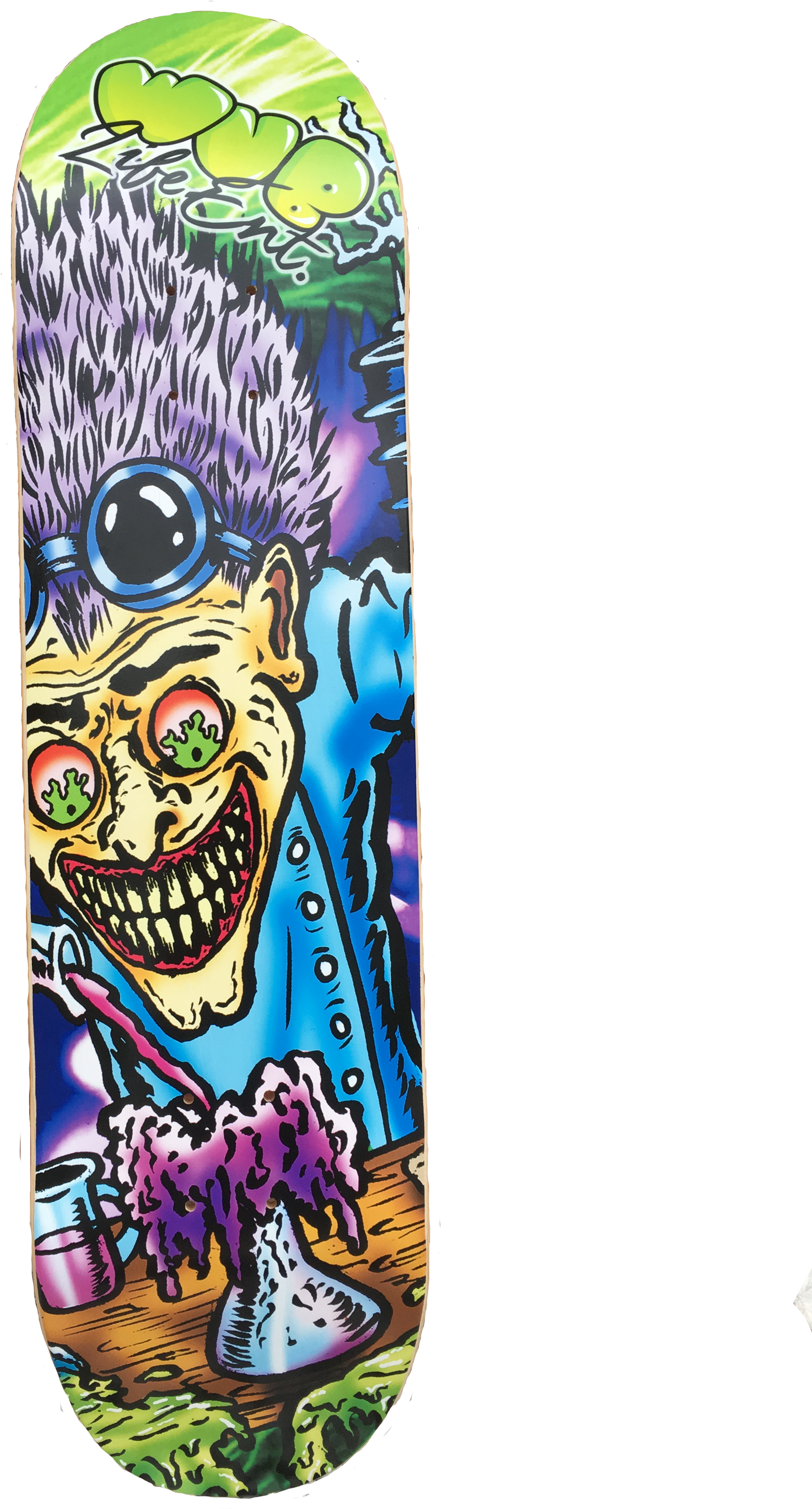Mad Scientist - Hoodie $45 - 00 - Image Of Wub Life - Skateboard Deck (3024x4032), Png Download