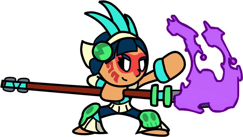 800 X 487 1 - Brawlhalla Queen Nai (800x487), Png Download