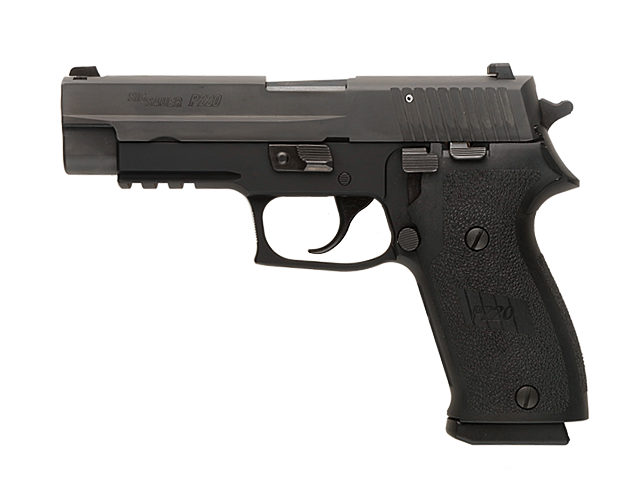 Sig P220r 45acp - Sig Sauer P226 Mk25 Threaded Barrel (640x480), Png Download