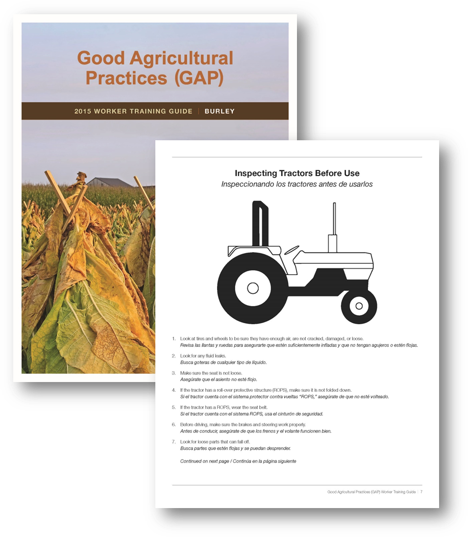 Download Worker Training Guide Burley Tractor PNG Image with No