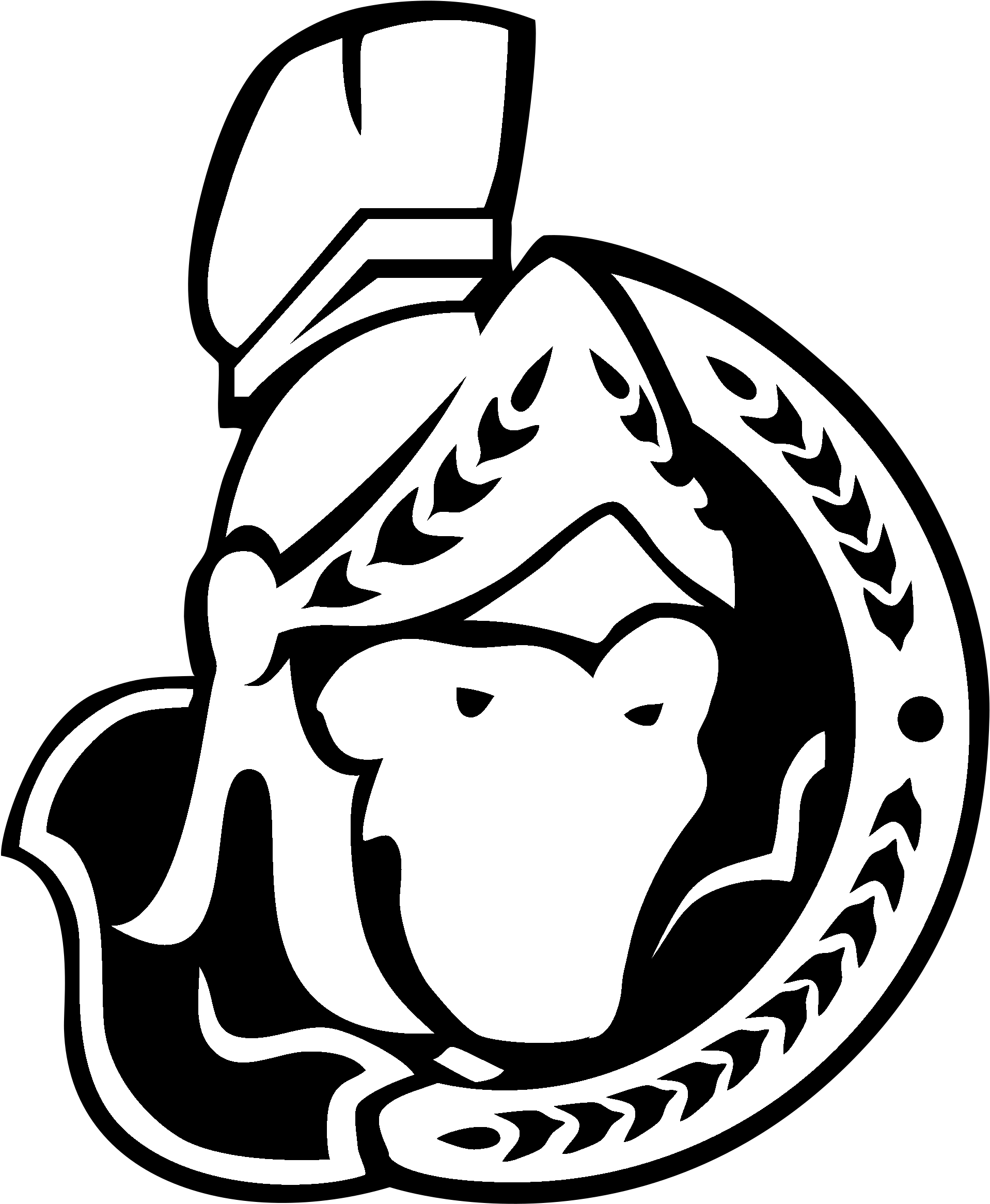 Ottawa Senators Logo Black And White - Ottawa Senators Logo 2006 (2400x2400), Png Download