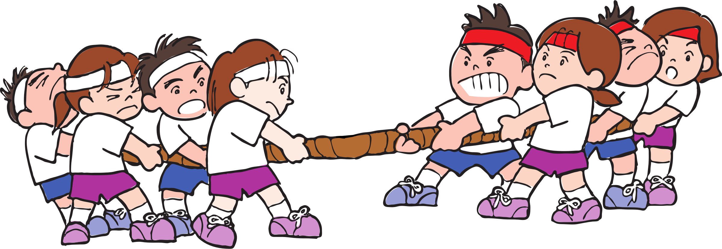 Big Image - Tug O War Clipart, png download, free png, transparent, pngkey.