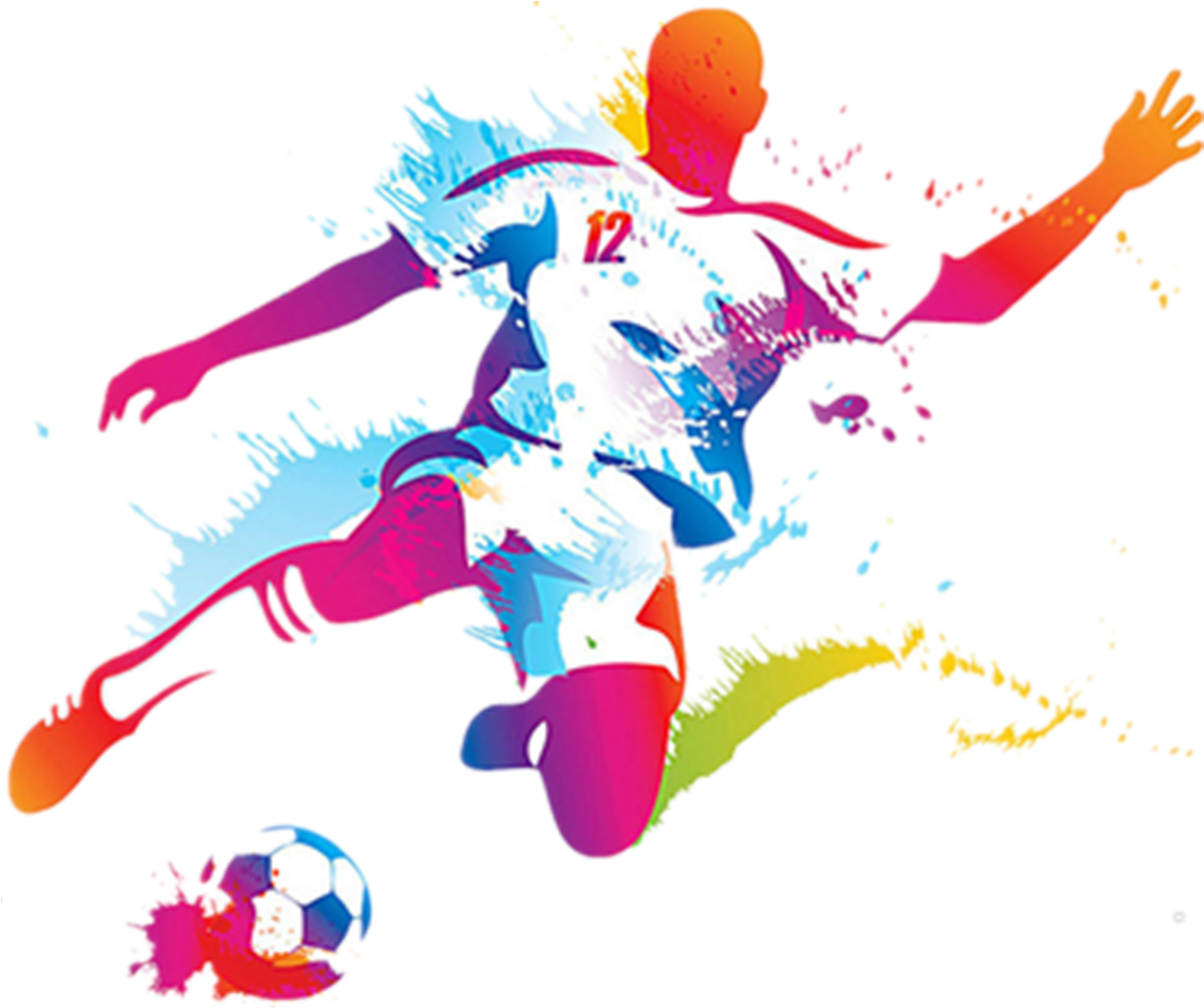 Download - Soccer Player Clipart Png (2048x2048), Png Download