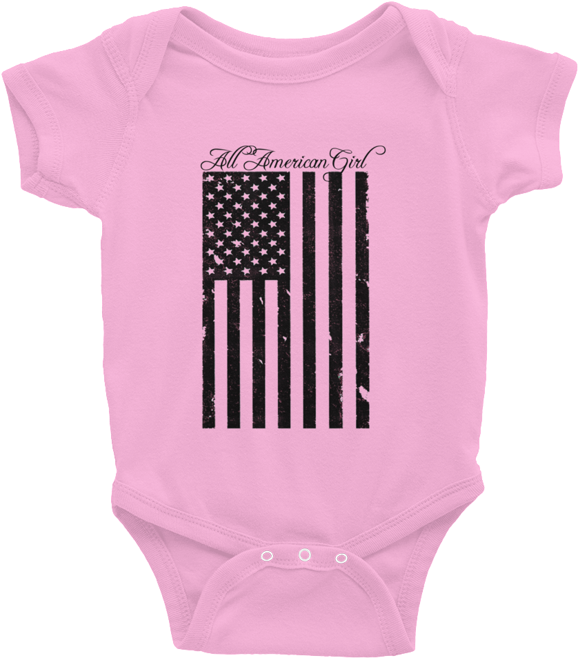 All American Girl Infant Bodysuit - Infant Bodysuit (1000x1000), Png Download