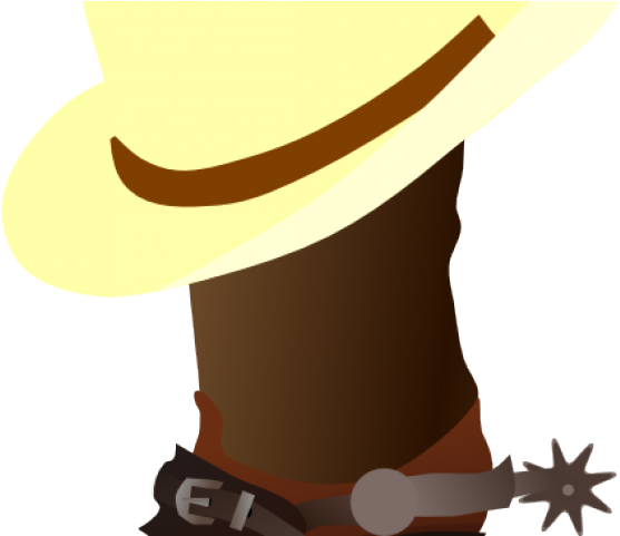Cowboy Hat Clipart Coyboy - Clip Art Cowboy Png (640x480), Png Download