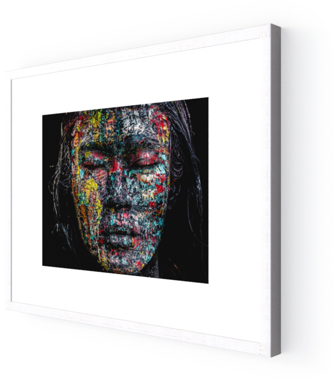 Photo Kameleon - Damien Dufresne - Modern Art (1000x745), Png Download