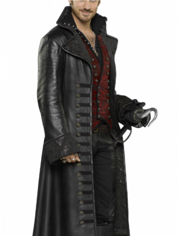 Once Upon A Time Captain Hook Coat - Capitão Hook Once Upon A Time (800x800), Png Download