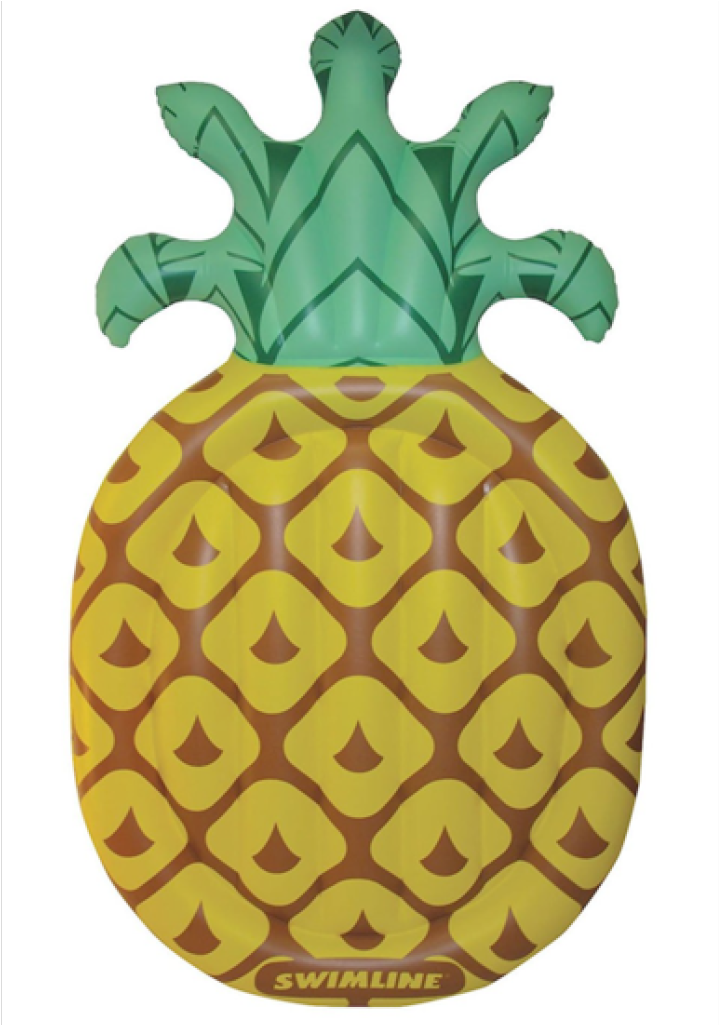 Pineapple Pool Float - Swimline Corp. (1024x1024), Png Download