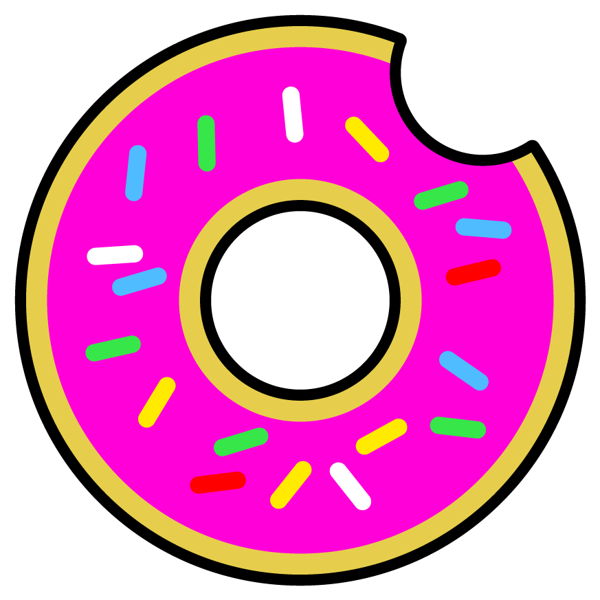 Donut Floatie - Circle (1200x1200), Png Download