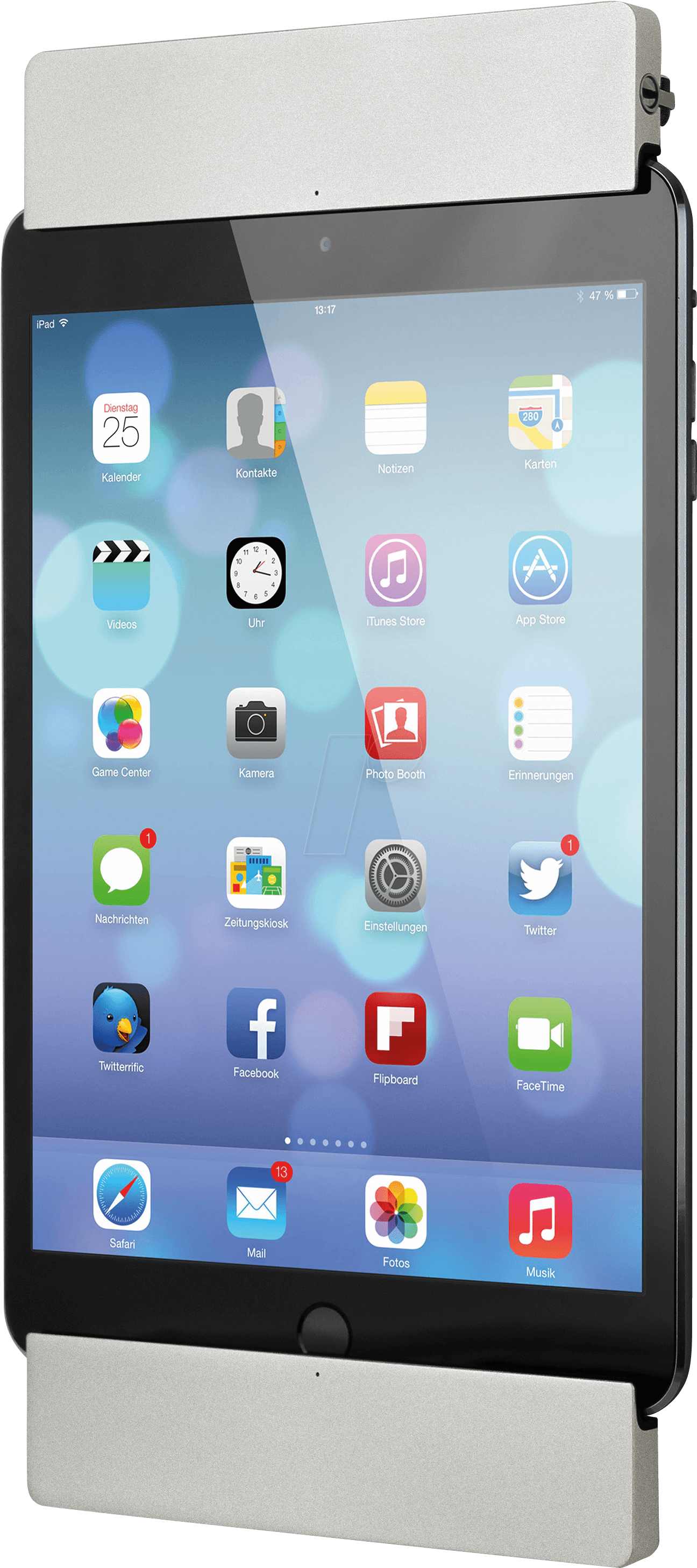 Wallmount For Ipad Mini, Silber Smart Things S08silver - Uchwyt Ścienny Ipad (1418x3000), Png Download